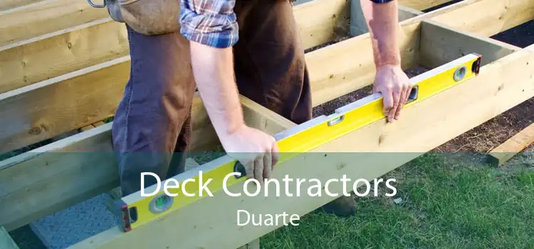 Deck Contractors Duarte