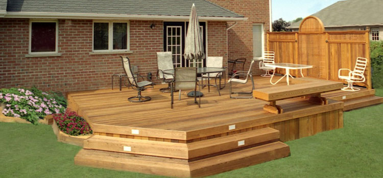 Cedar Composite Decking in Duarte, CA