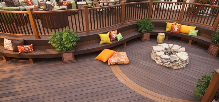 Gray TREX Decking in Duarte, CA