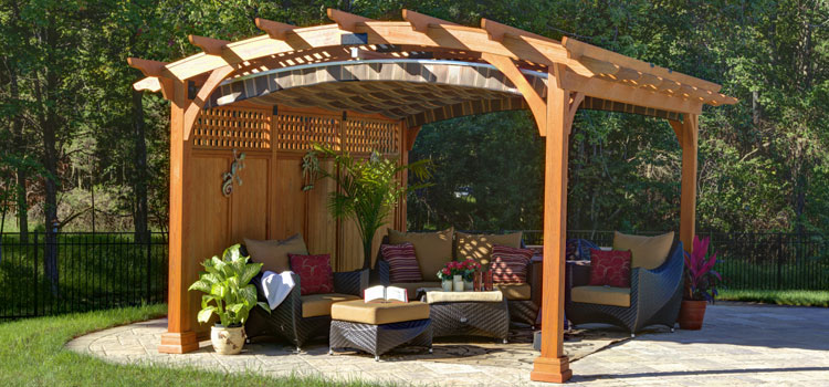 Modern Wood Pergola Installation in Duarte, CA